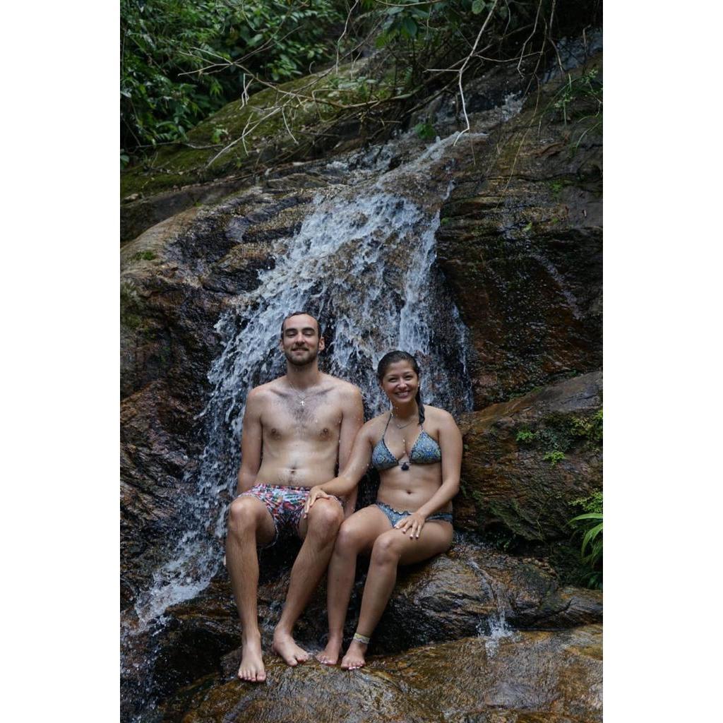 Chasing waterfalls in Maresias, Brazil