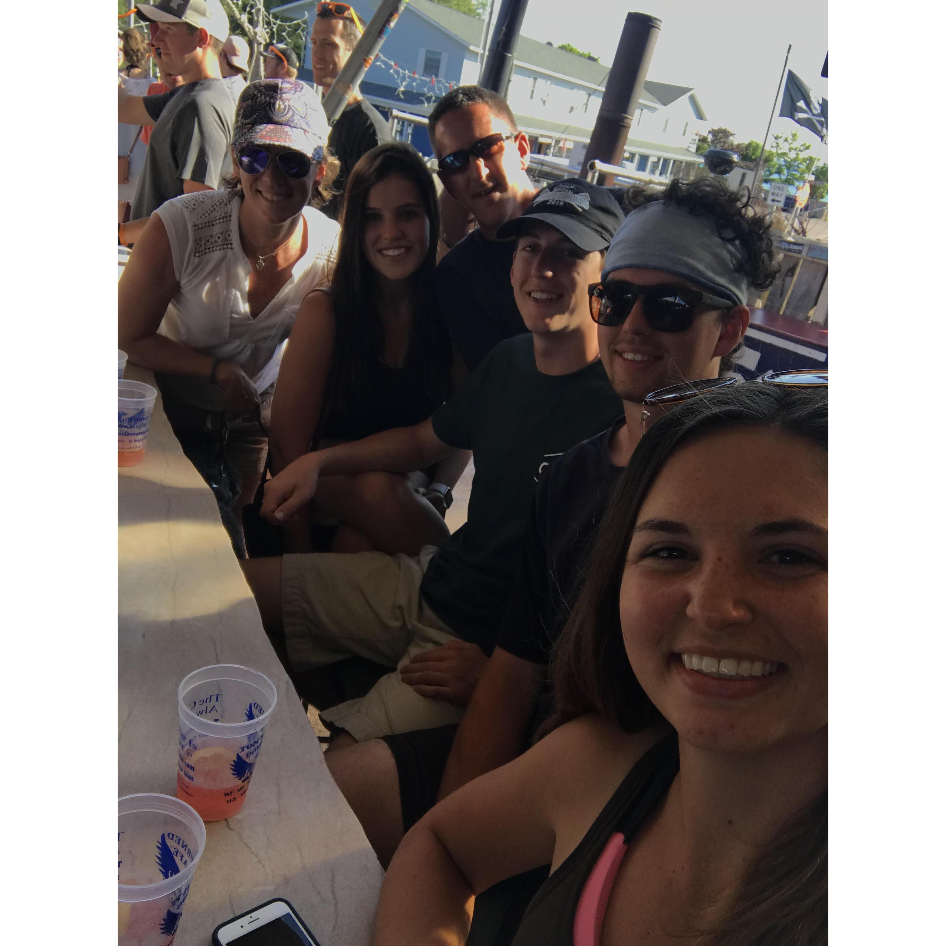 Madeline Island with the Simpsons