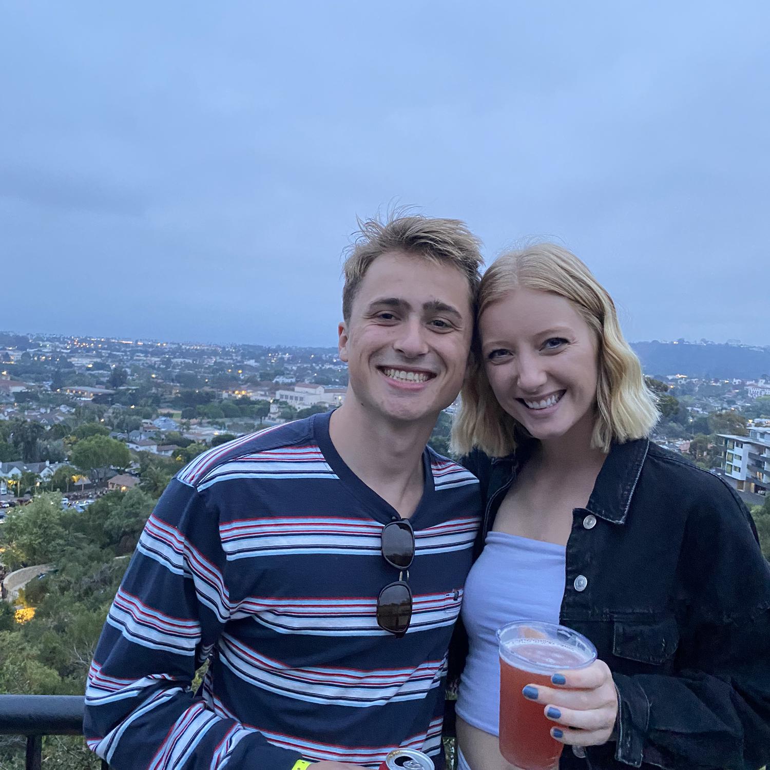 At the Alt-J concert in Santa Barbara