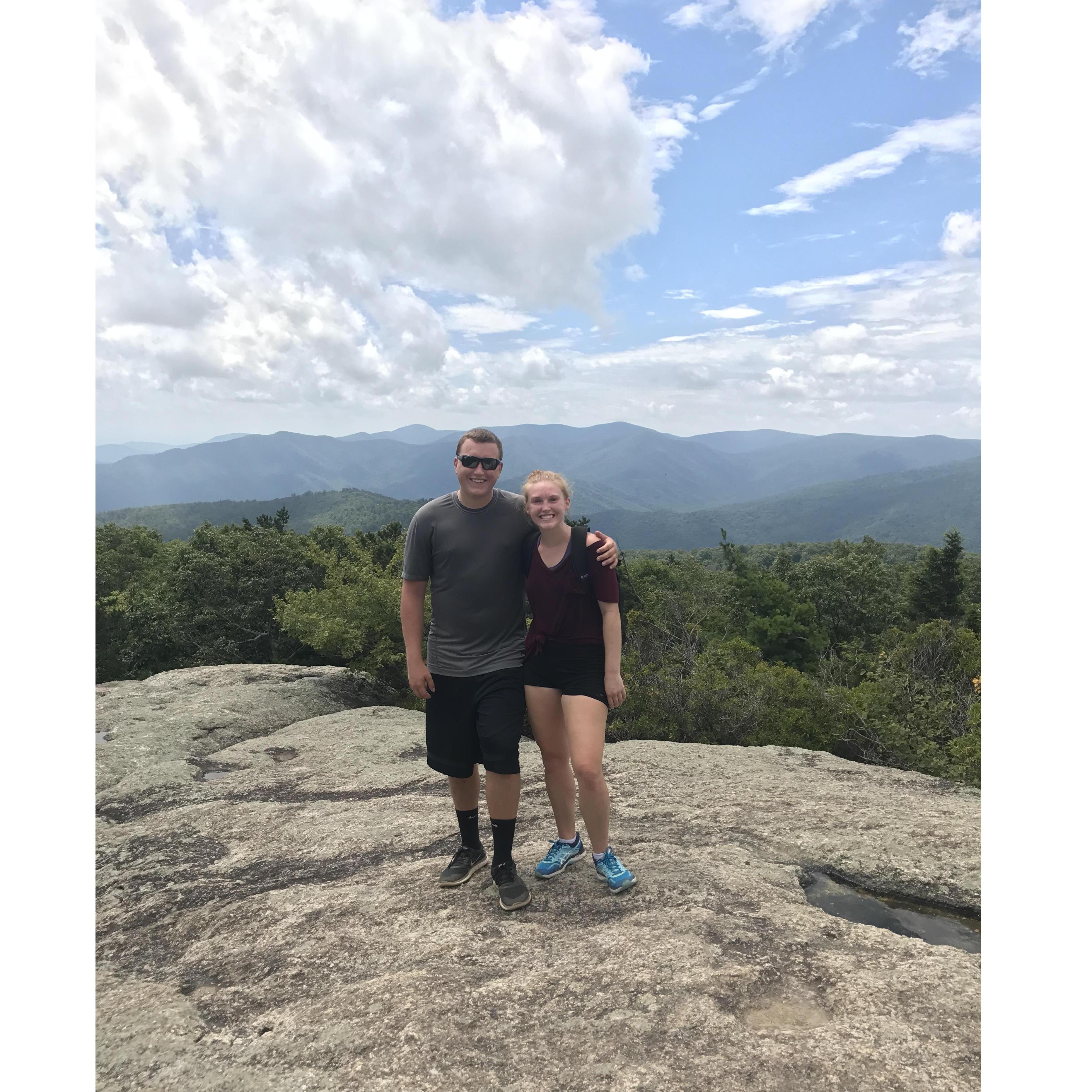 You know TJ loves me if he is hiking