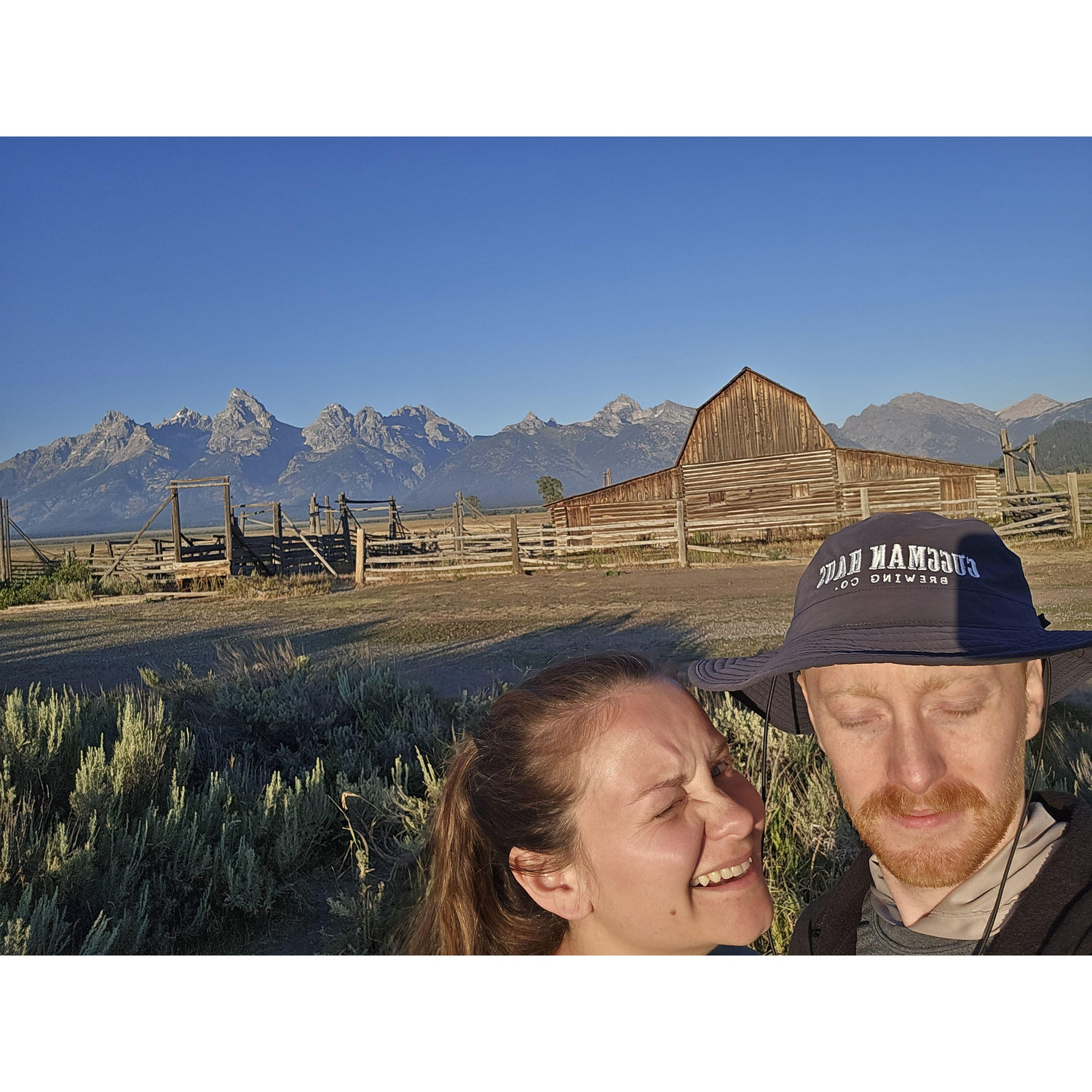Sunrise on the Tetons