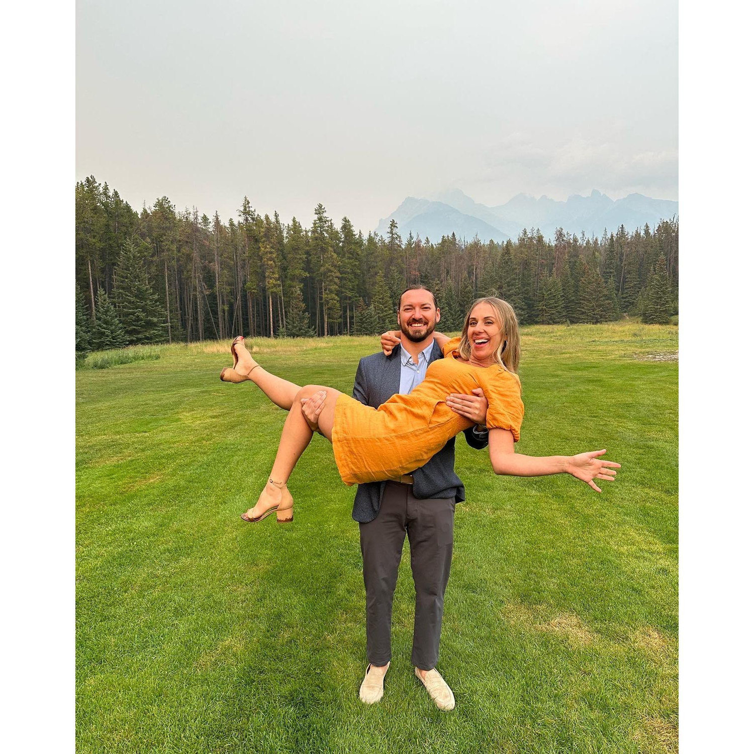 Alex and Gabi's wedding in Banff, CA