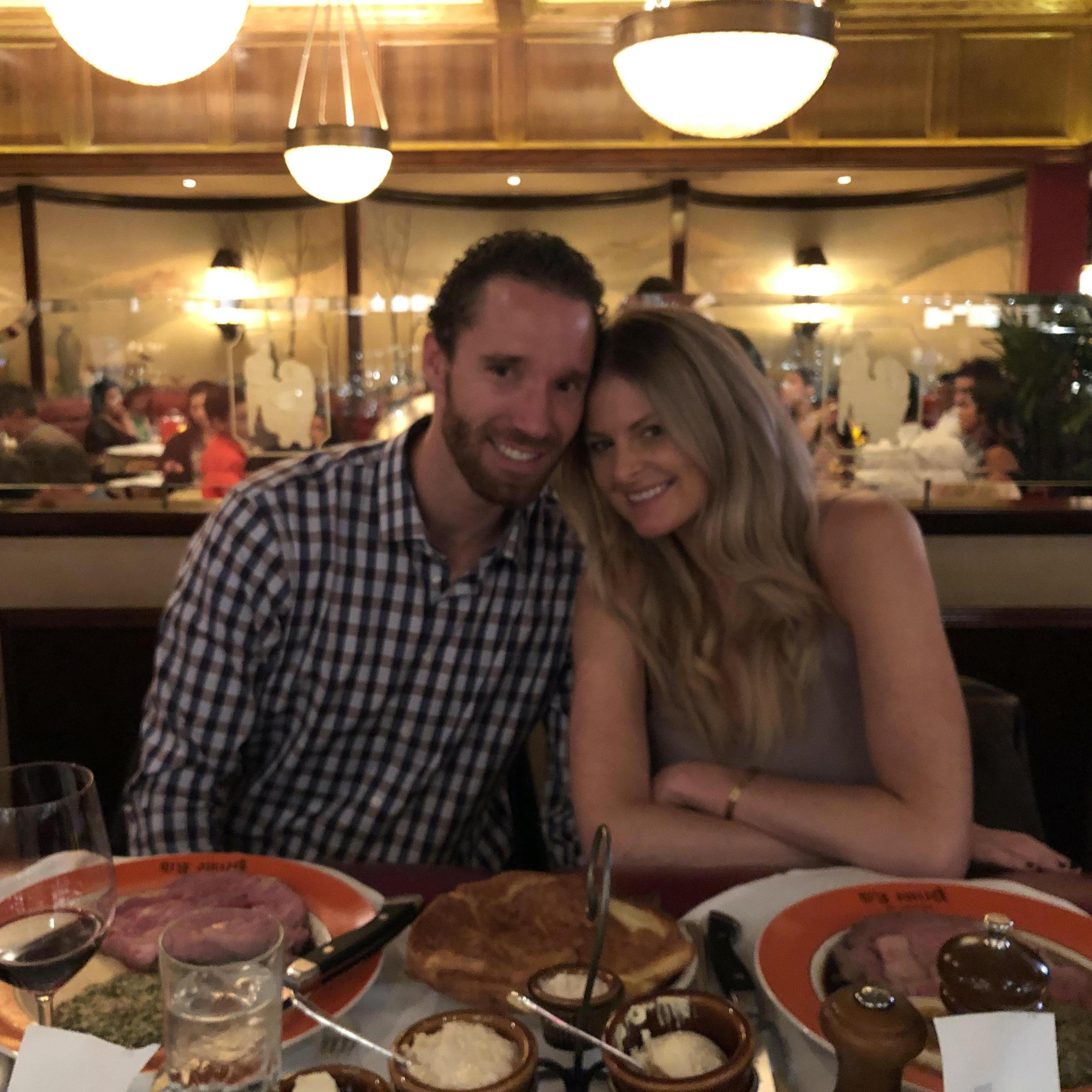 Date night at the House of Prime Rib in San Francisco, CA