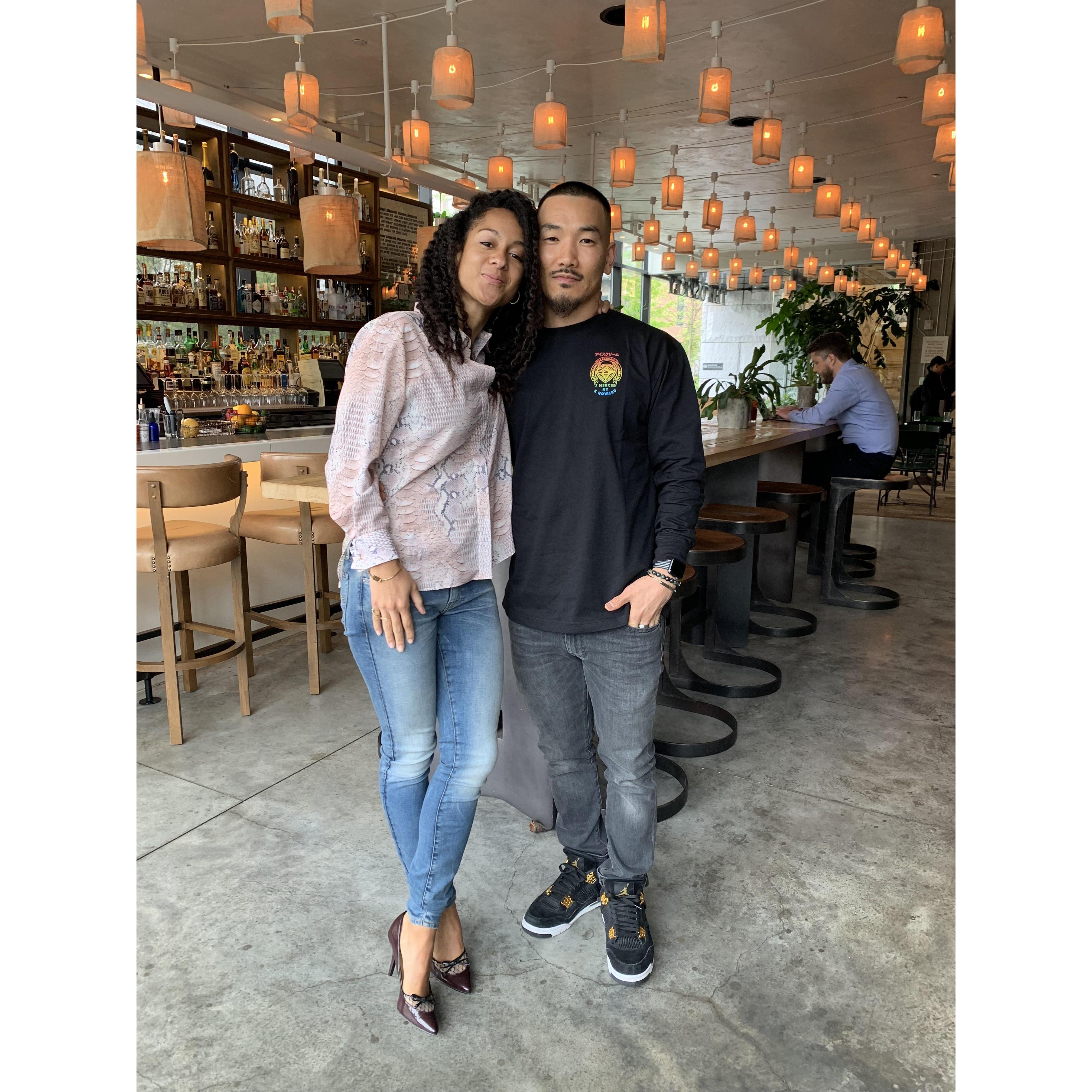 NYC birthday brunch