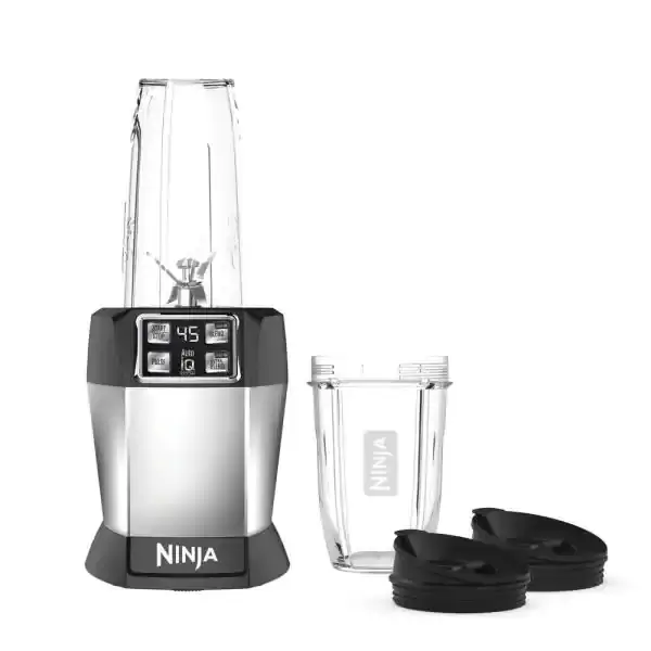 Nutri Auto iQ 24 oz. 3-Speed Black High Speed Single Serve Blender (BL480D)
