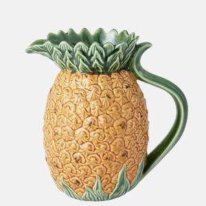 Bordallo Pinheiro Ananás ceramic pitcher