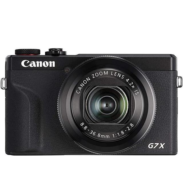 Canon PowerShot G7X Mark III Digital 4K Vlogging Camera, Vertical 4K Video Support with Wi-Fi, NFC and 3.0-Inch Touch Tilt LCD, Black