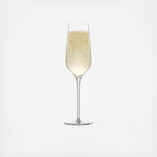 Signature Greenwich Champagne Flute, Set of 4