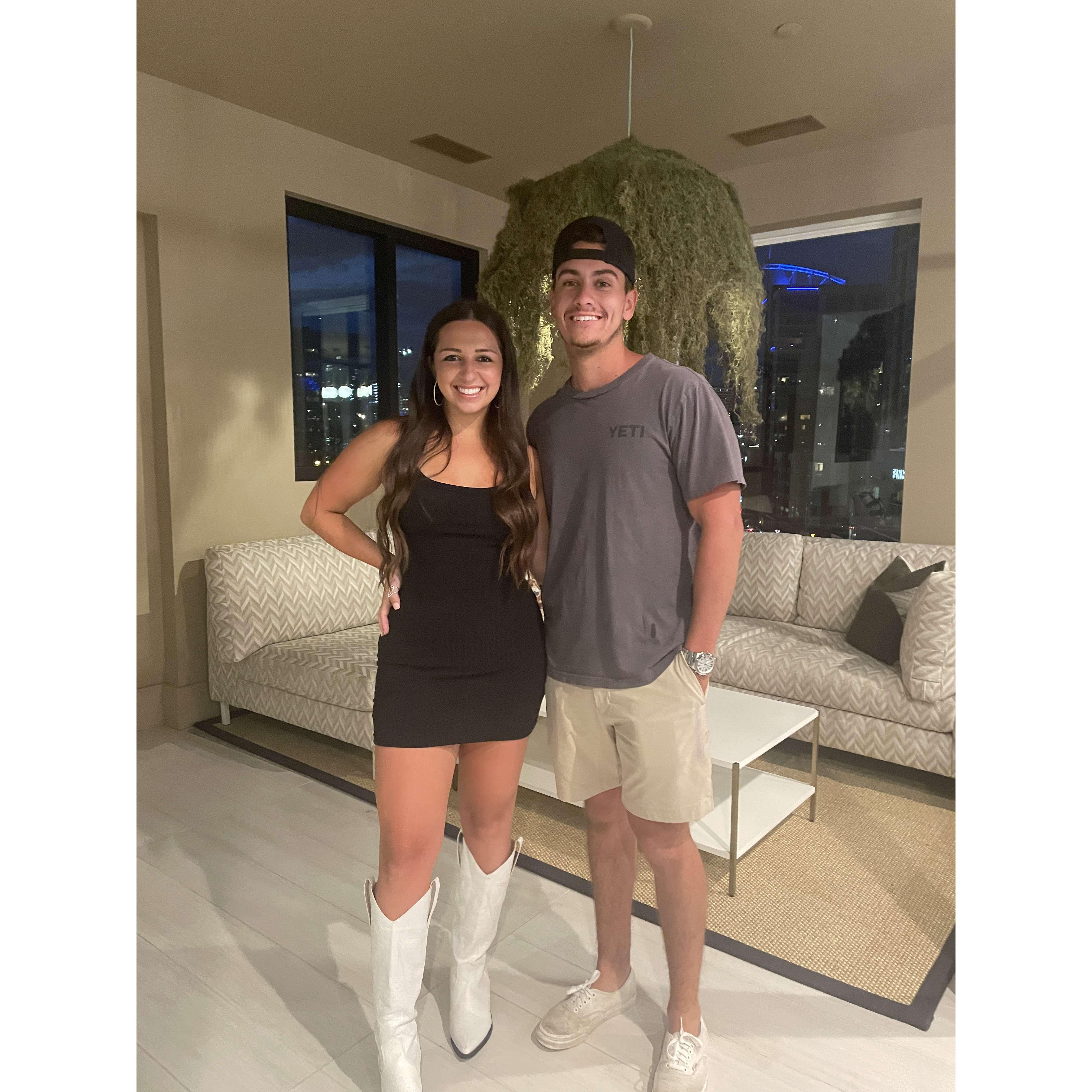 First weekend out in Nashville as locals