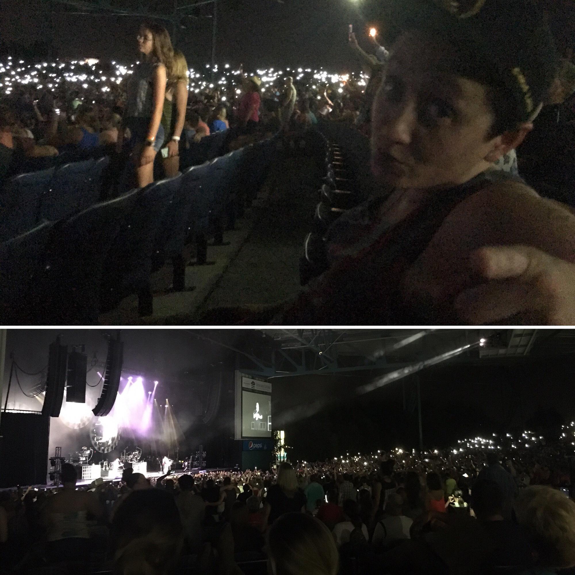 Caitlyn’s first Rascal Flatts concert! This picture was taken when Angela sang God Bless the Broken Road. It was magical. We hung out with friends and their little girls who absolutely adore Angela.