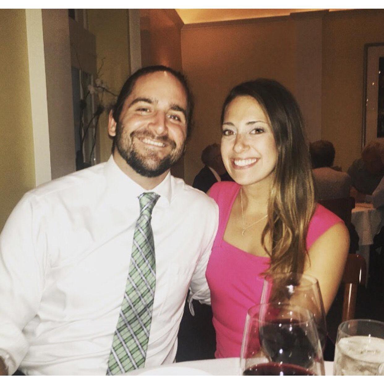First of many, many weddings together