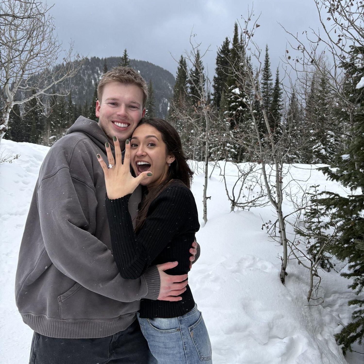 The day Josh proposed 🤍