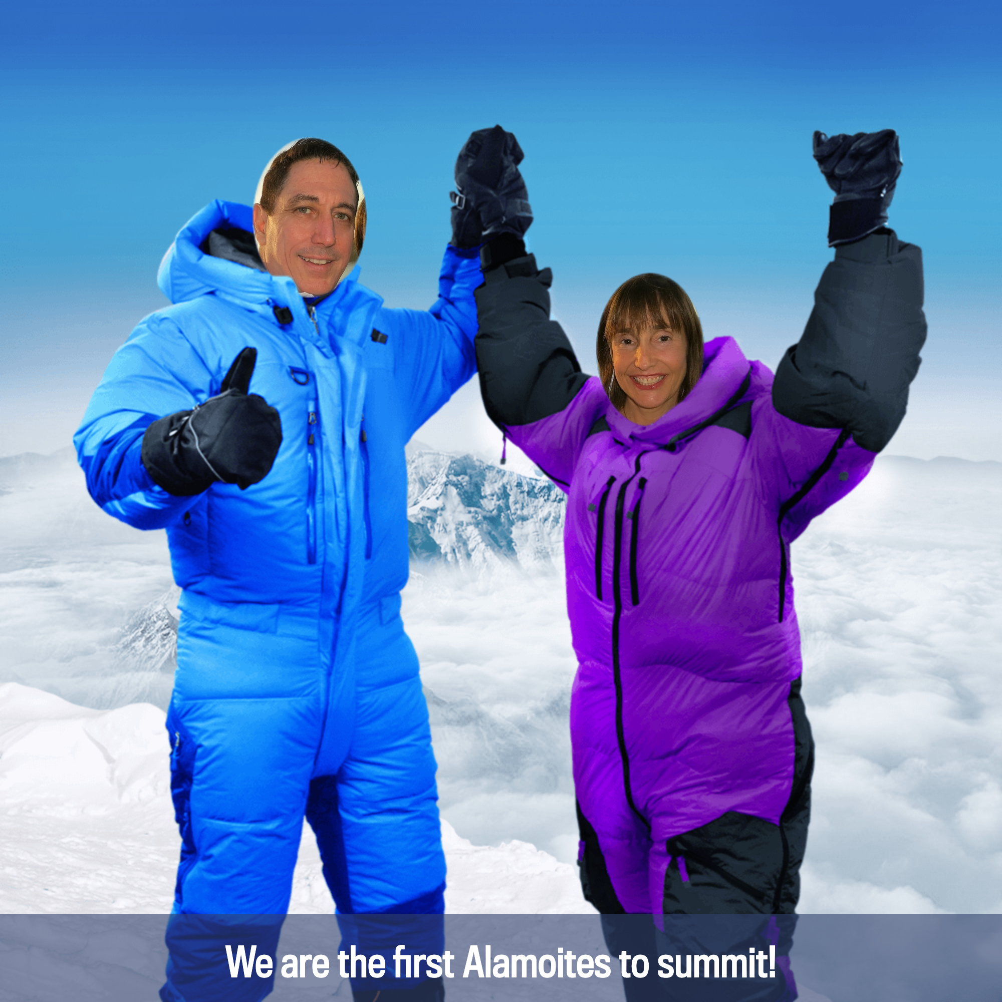... on top of "Everest" (thx, John Oliver) !!