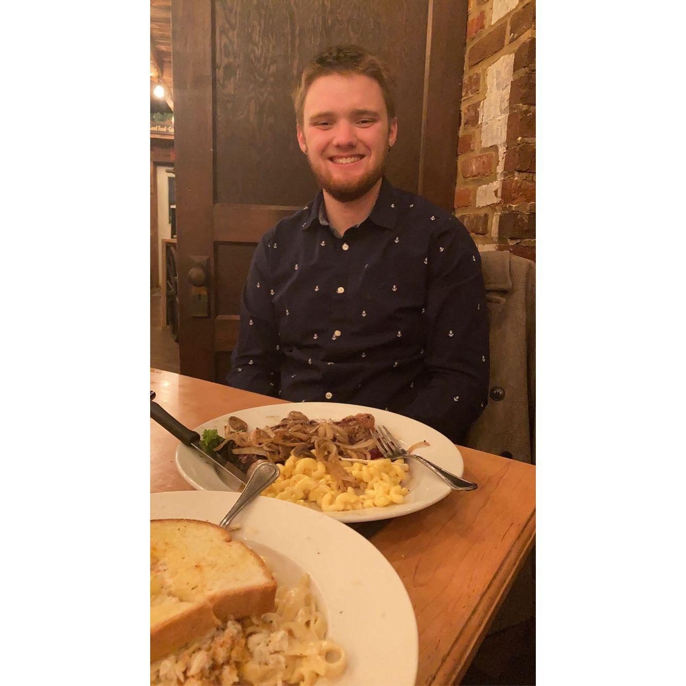 One years anniversary trip