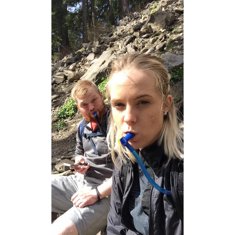 Our first big hiking trip together in Washington