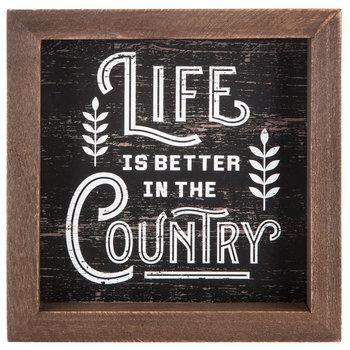 Better In The Country Wood Decor