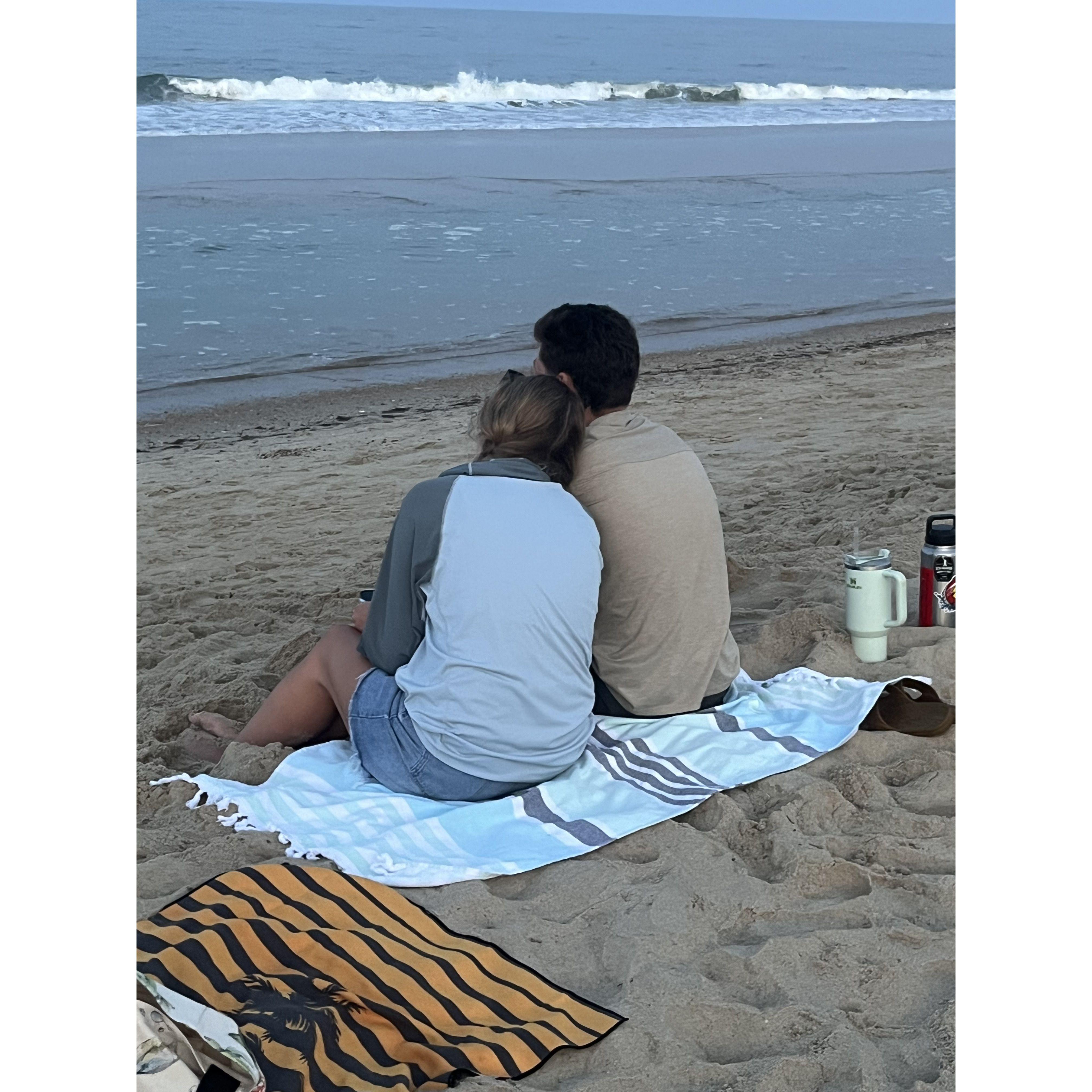 Outer Banks! Picture captured by Adrianah's dad!