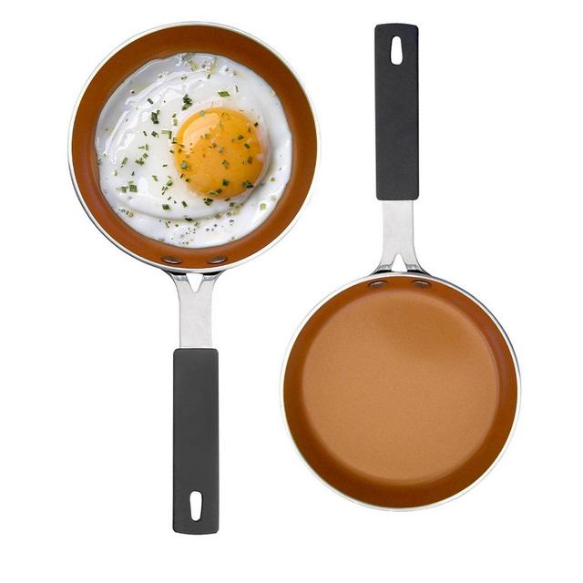 Gotham Steel - Mini Egg 5.5" Copper-Core Non-Stick Frying Pan