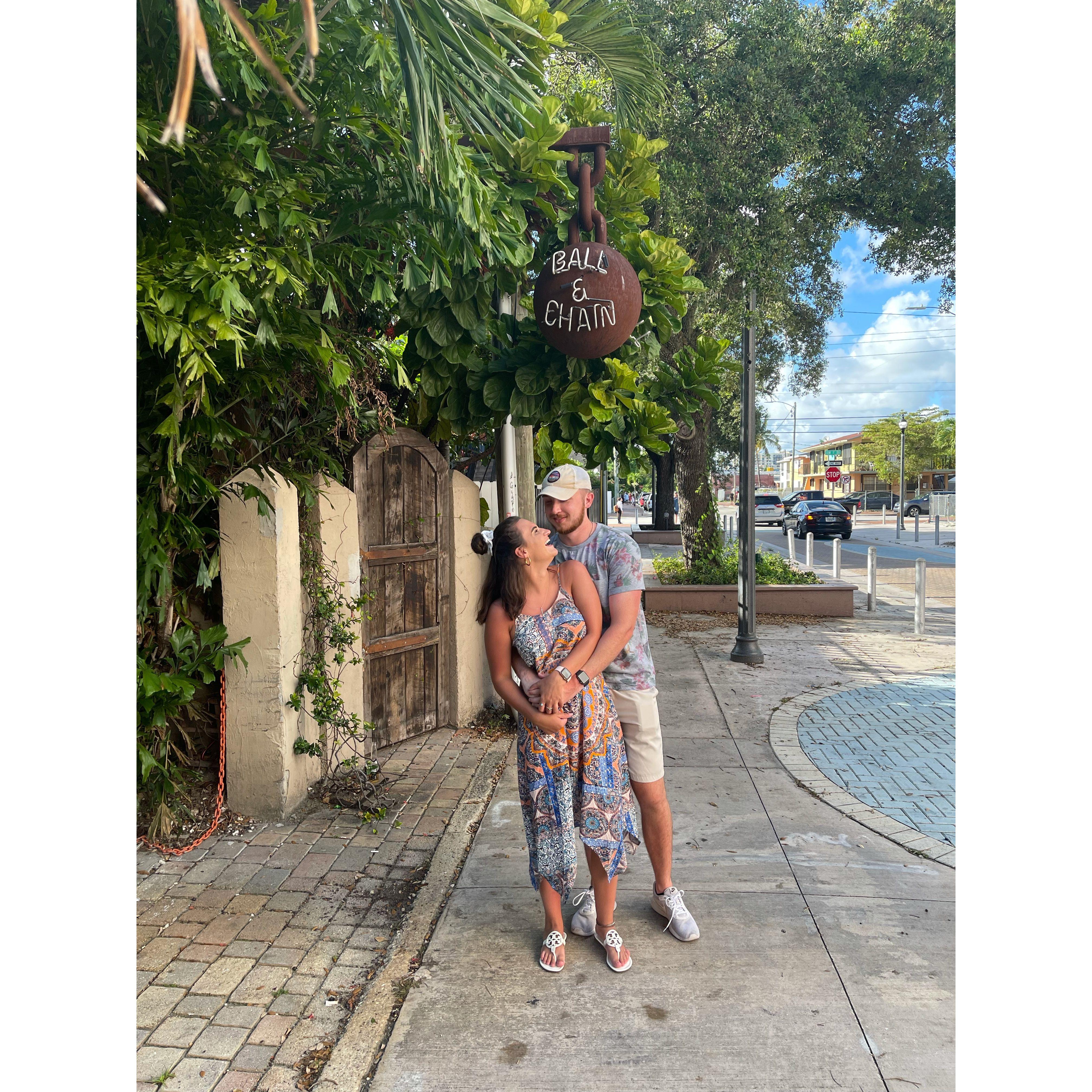 Their first trip together!