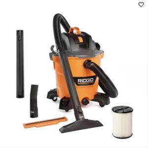 12 Gal. 5.0 Peak HP NXT Shop Vacuum Wet Dry Vac with General Debris Filter, Locking Hose and Attachments HD1200