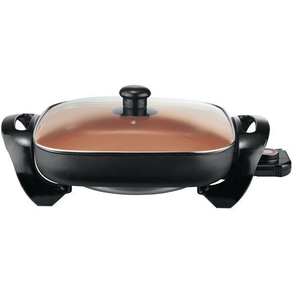 Brentwood® Appliances 12-inch Nonstick Copper Electric Skillet