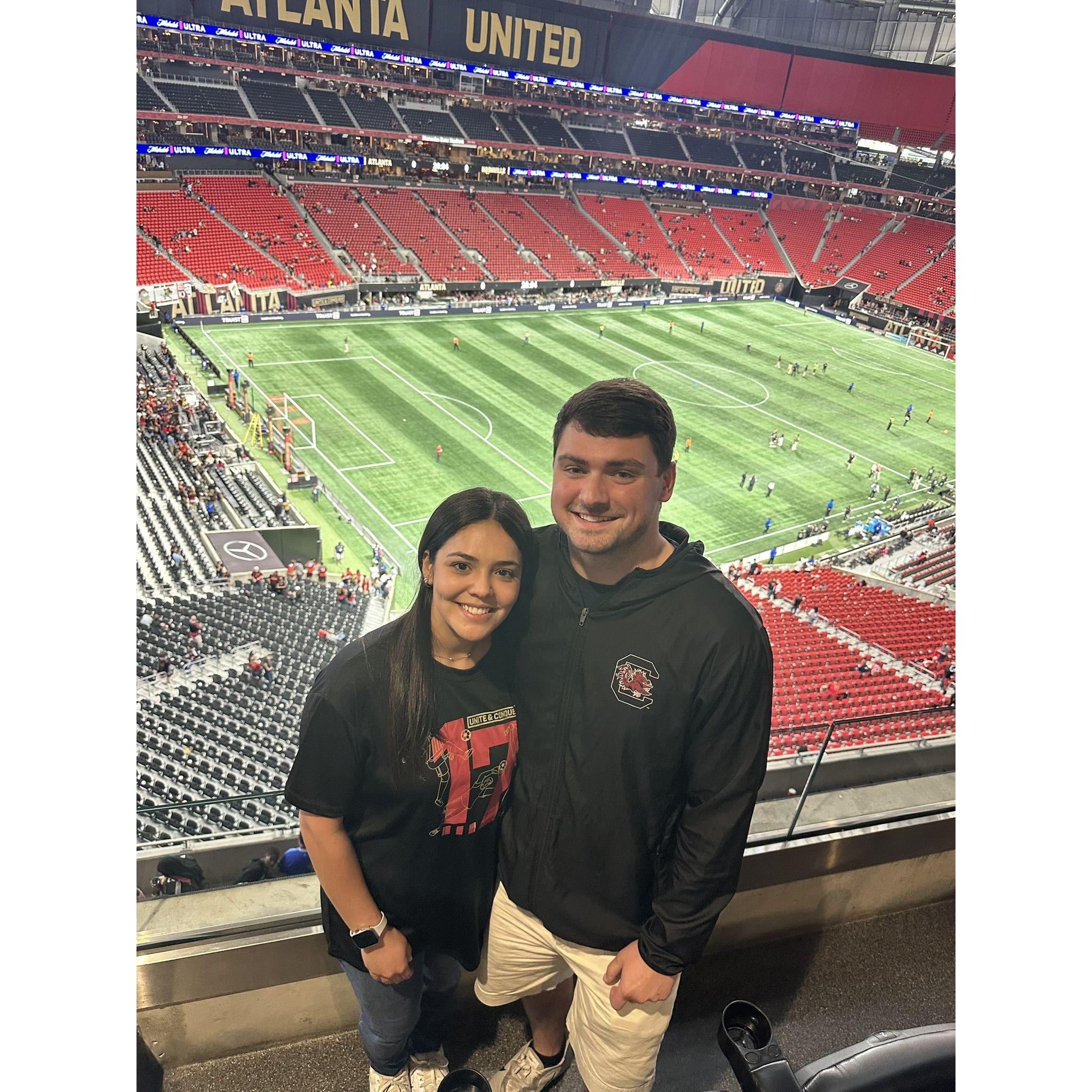 First ATL United game together!
