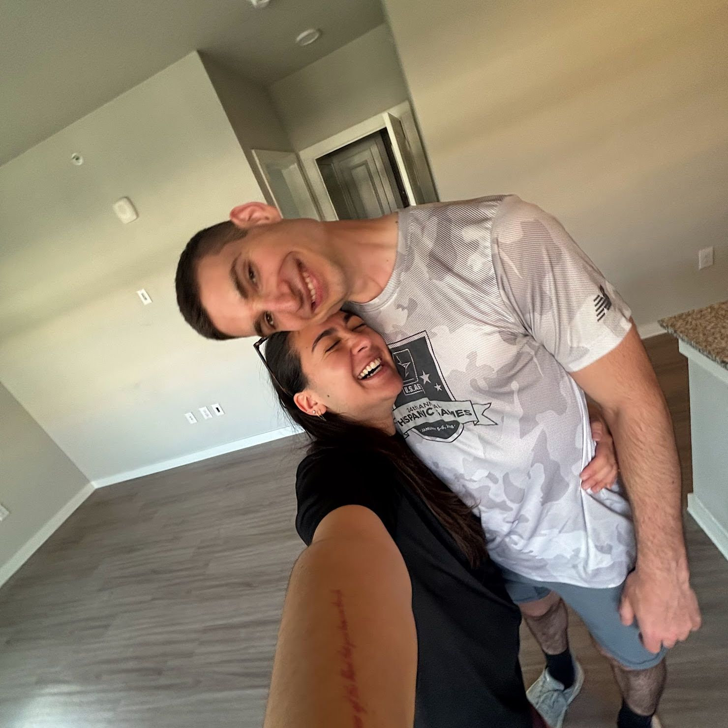 Moving out of our apartments and into our new home!