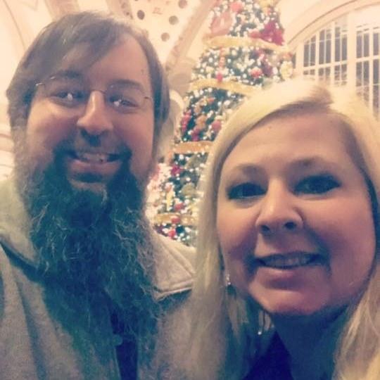First Christmas together at the Chattanooga Choo Choo