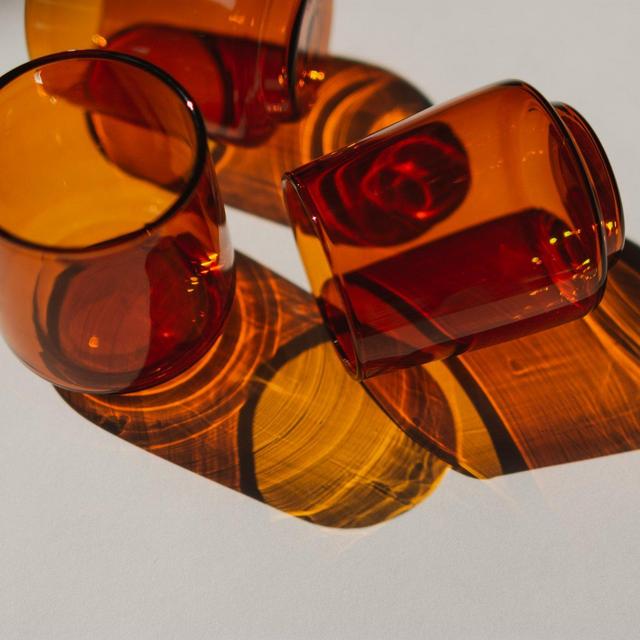 Sepia Amber Tumbler (Set of 4)