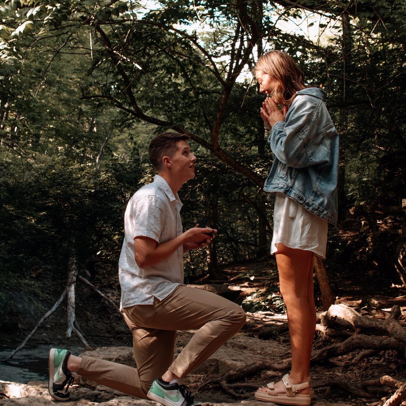 May 24th is the greatest day of my life when I asked Avery to marry me! -James