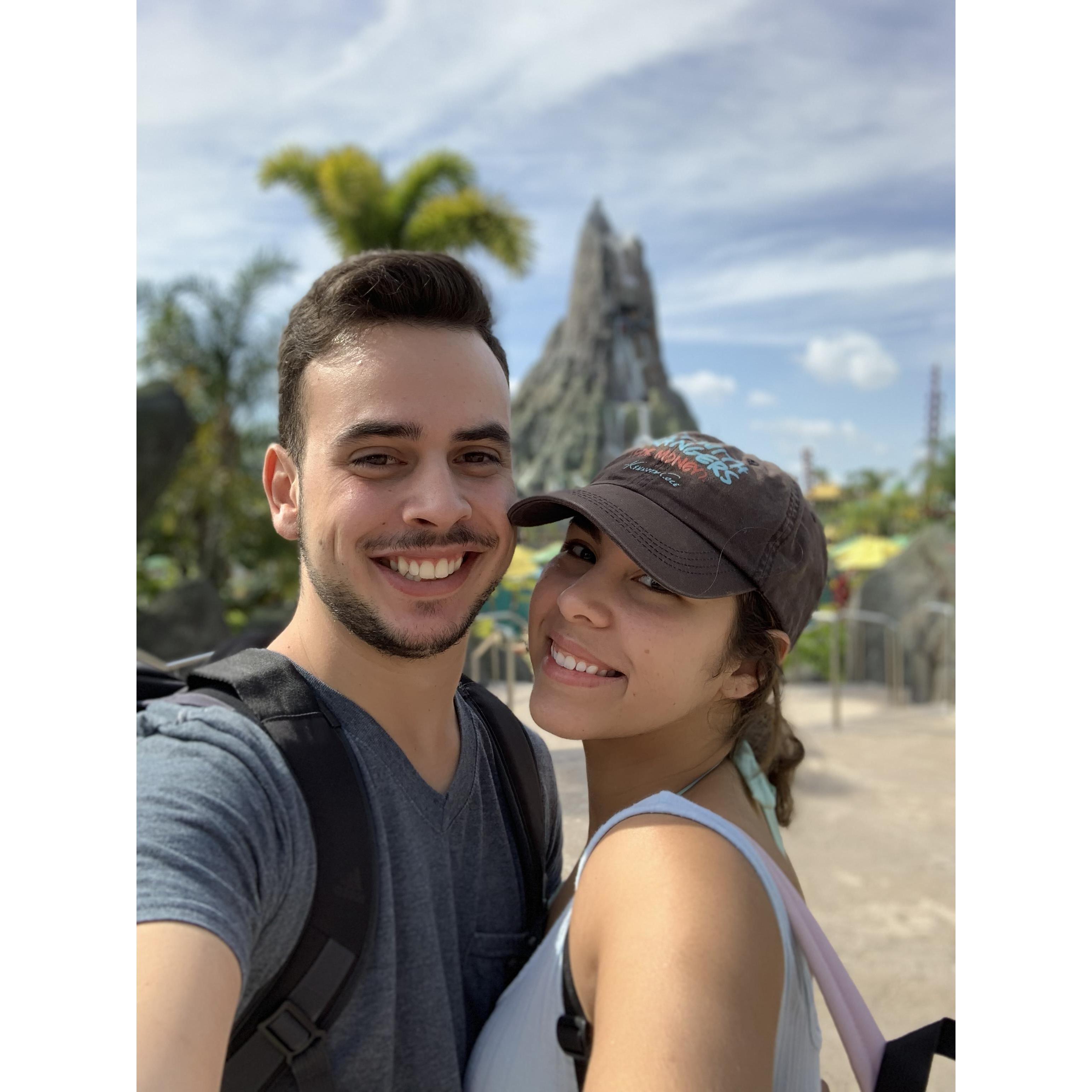 The weekend we made it official