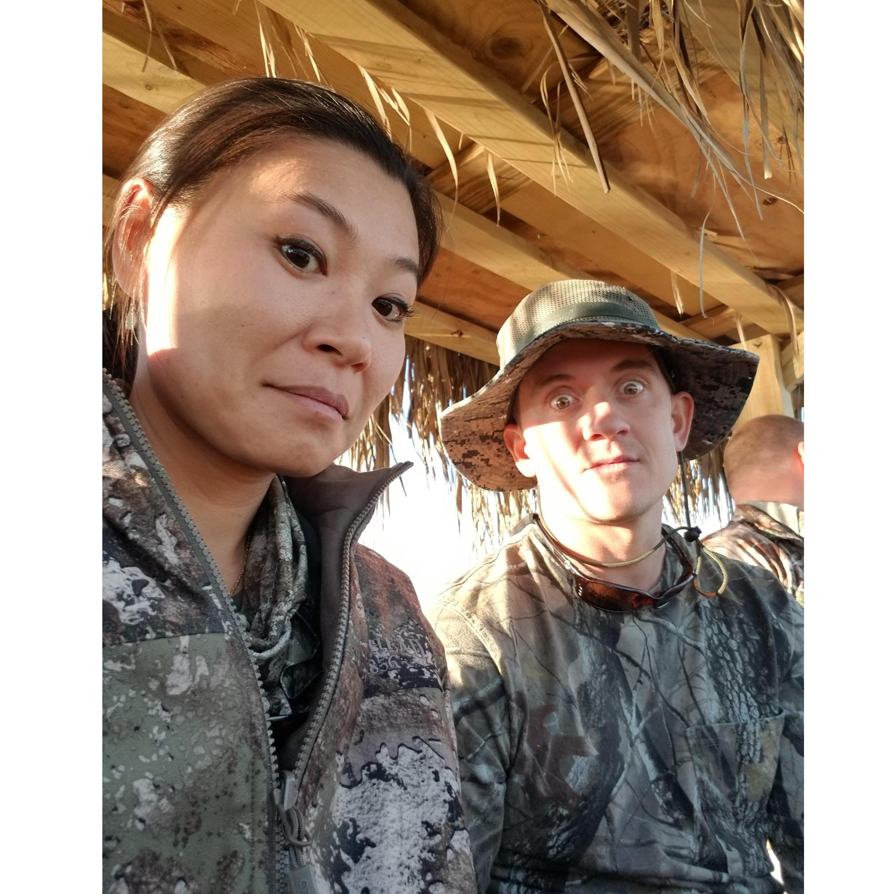 Someone just farted in our blind...Corpus Cristi, TX