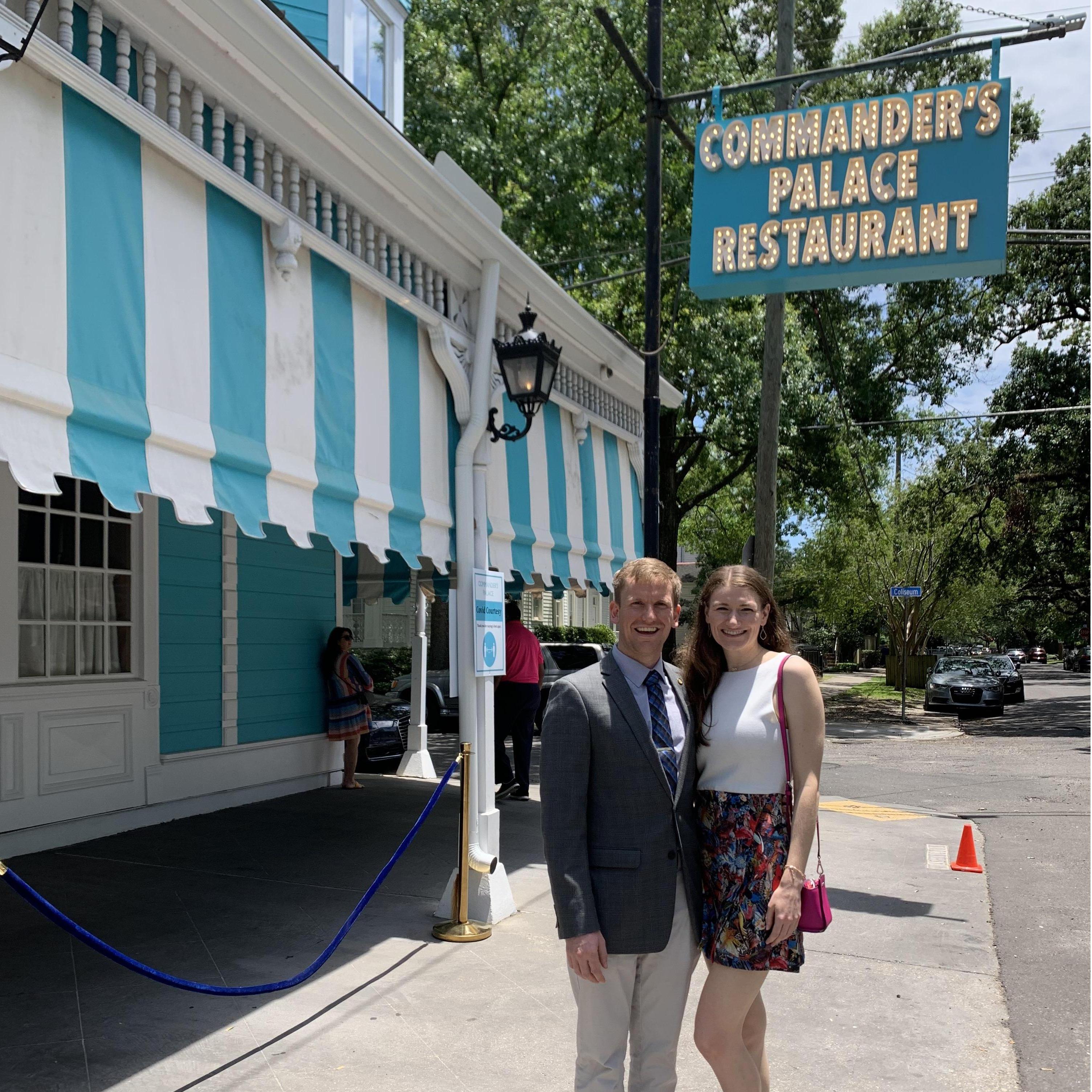 Happy Jazz Brunch at Commander's Palace!