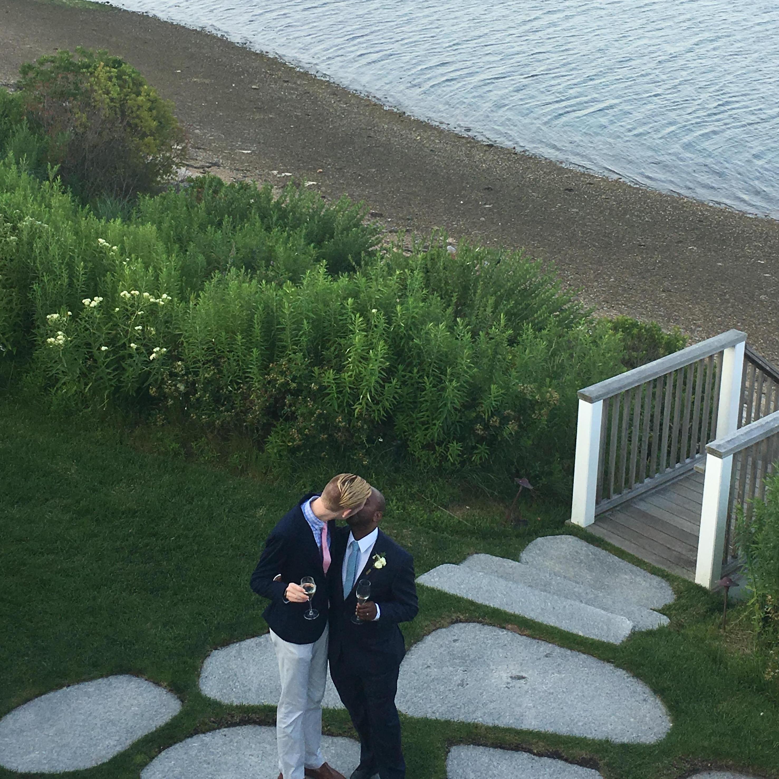 I love this picture from the last wedding we went to.