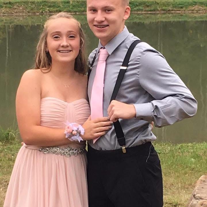 Our first homecoming dance together in 2017!