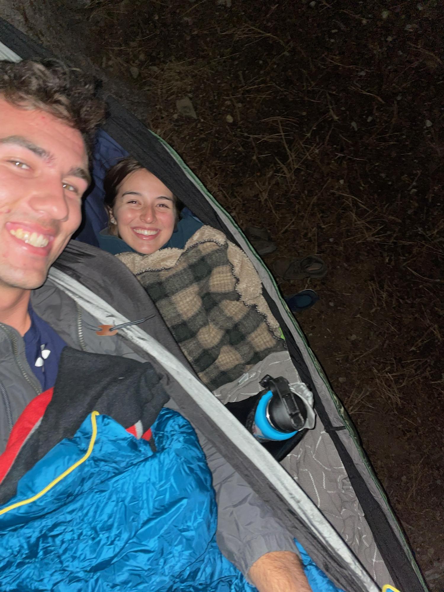 Hammock camping!