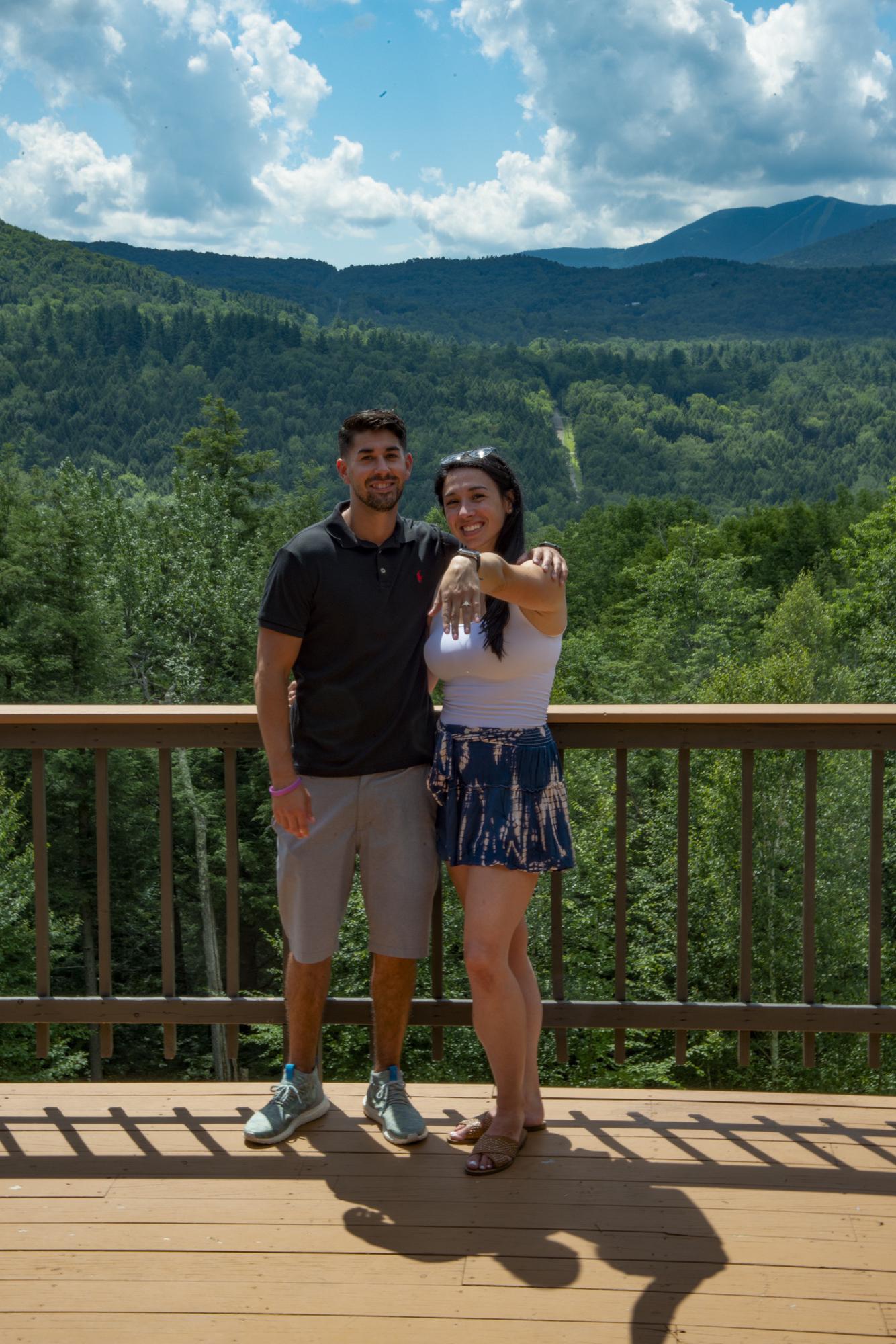Our Engagement; Waitsfield, VT 8/8/20
