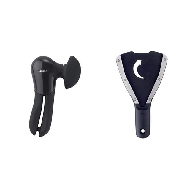 OXO Good Grips Smooth Edge Can Opener & Good Grips Jar Opener with Base Pad