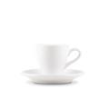80ml (2.7 oz) Tulip Espresso Cup & Saucer - Set of 2