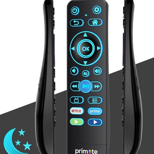 Universal TV Remote for All FlRE and ROKU Built-in Smart TV 4K/HD, with Backlit and IR Learning