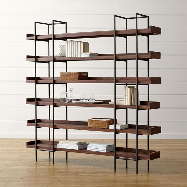 Beckett 6-High Shelf Sable