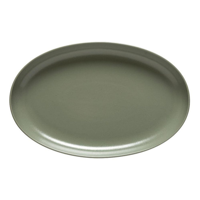 Pacifica Oval Platter, Artichoke