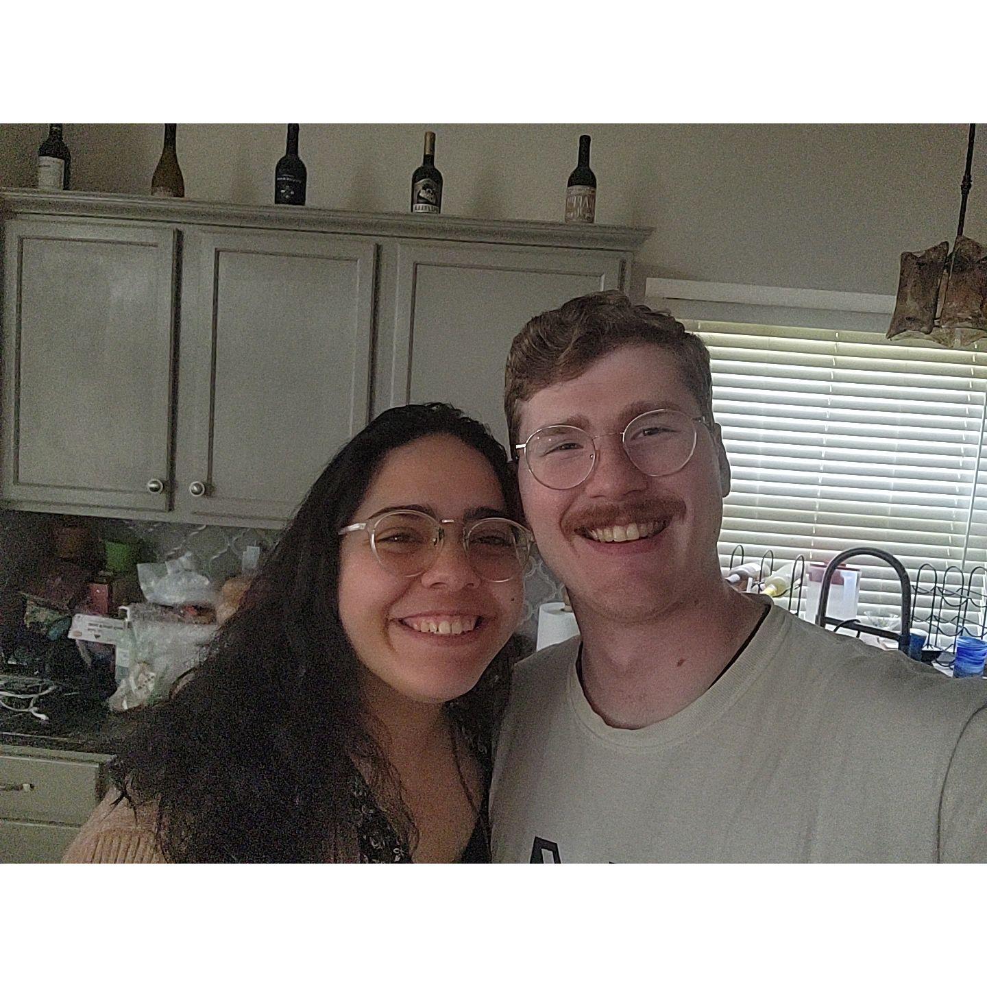 We hung out a lot at Josh's house. Within this 1 week, we played through the entirety of The Last of Us part 1 and Josh gave us a sneak peek of part 2.