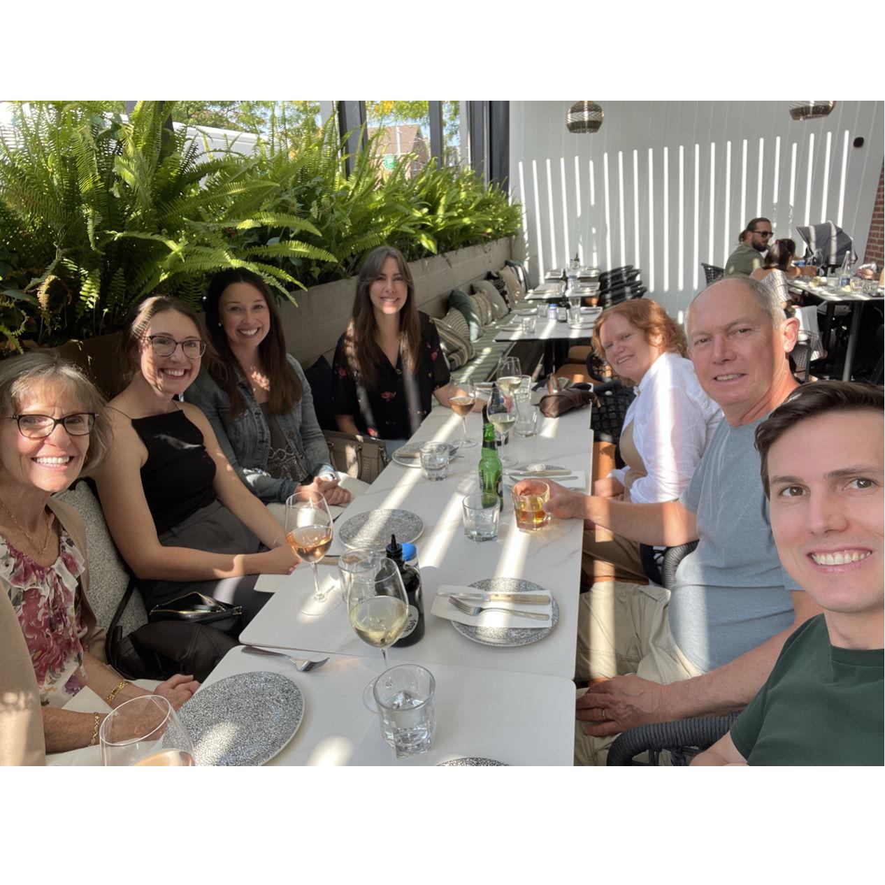 Post "yes to the dress" lunch