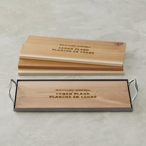 Williams Sonoma Cedar Planks, Set of 4, with Plank Saver