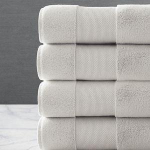 Frontgate Resort Collection Bath Towels Set of Four | Color Fog