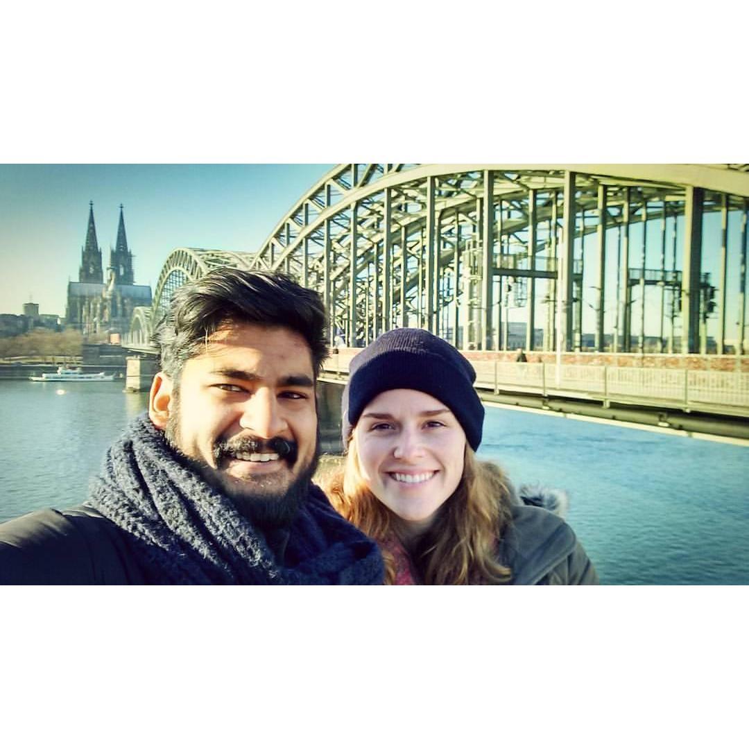 The first big international trip, in one of Carrie's favorite cities, Cologne, Germany!
January 2017.