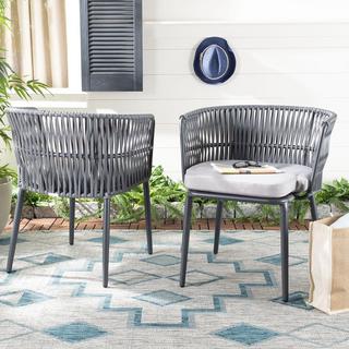 Kiyan Outdoor Rope Chair, Set of 2