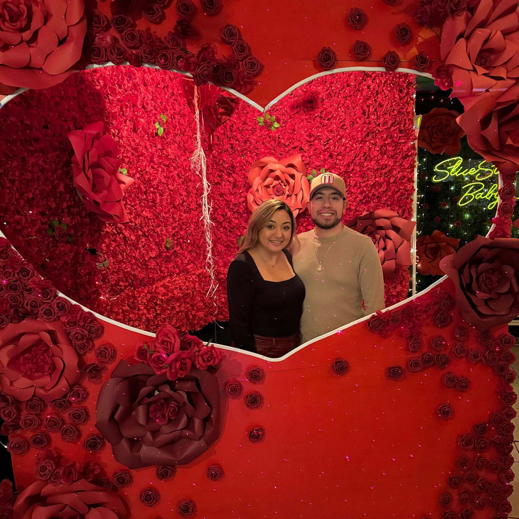 February 10, 2024 - First Valentine’s Day together