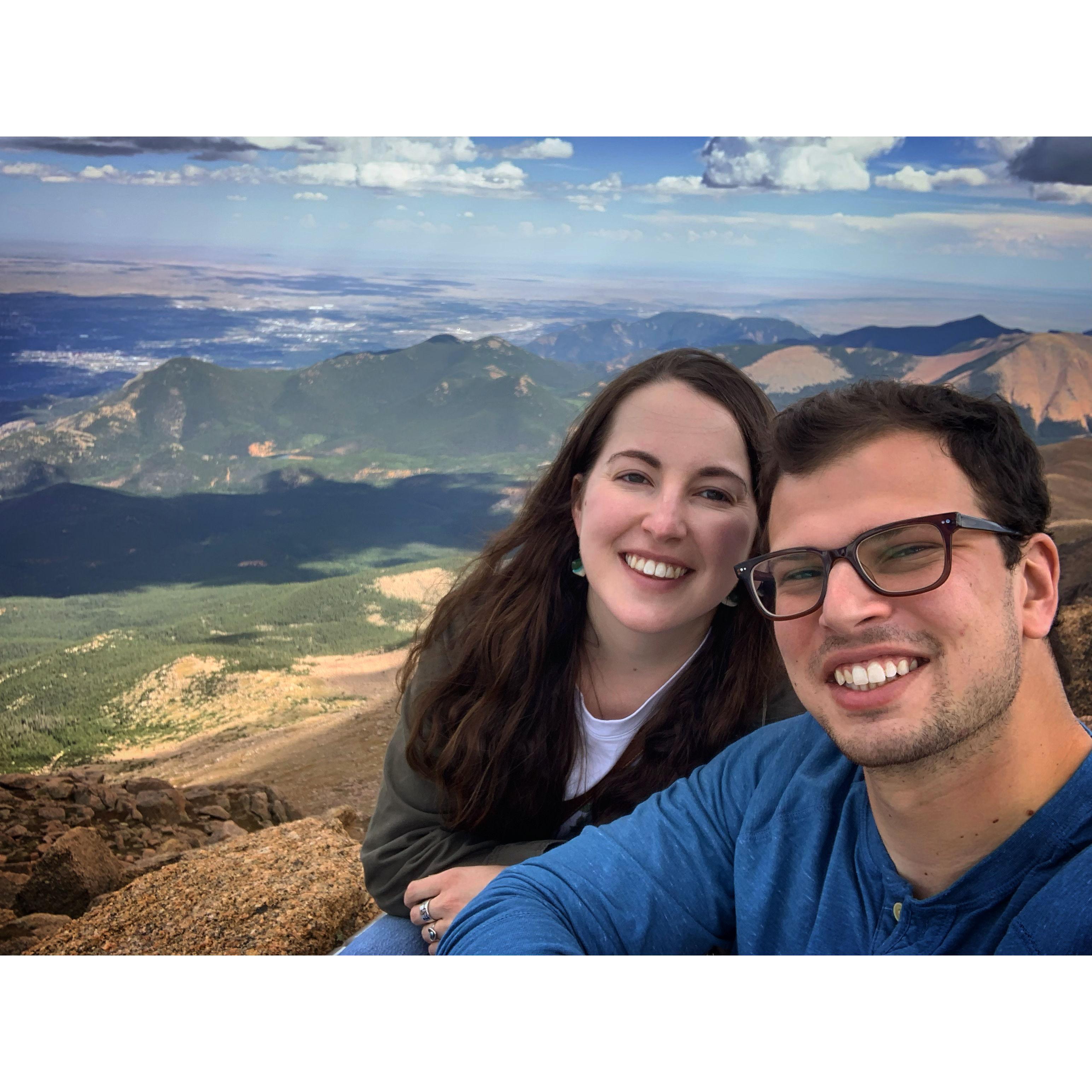 Up on Pike's Peak in Colorado